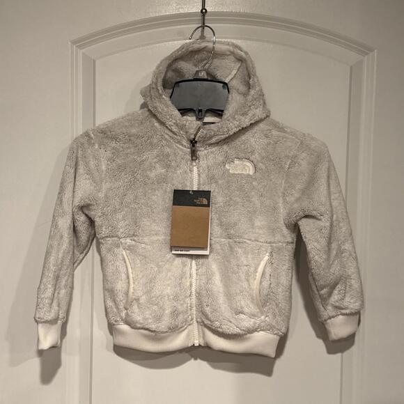 $80 The North Face Osito Kids Size 4 Full Zip Hoodie Sweater Coat NWT - Picture 3 of 7